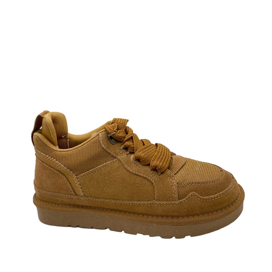 SNEAKER VELOURSLEDER MIT WARMFUTTER