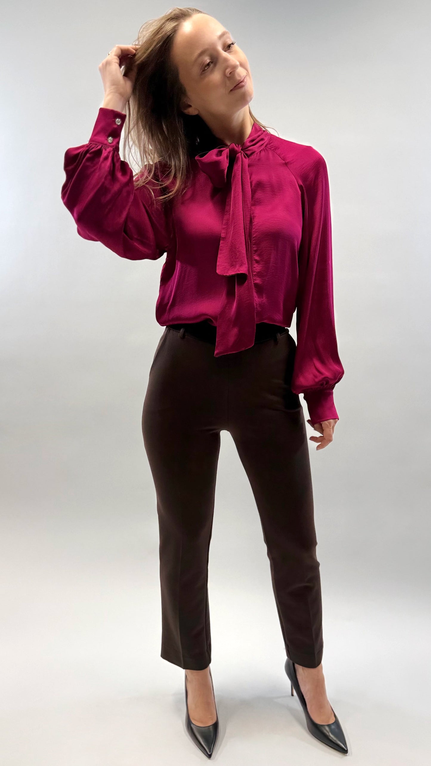 PUNTO MILANO ZIGARETTEN HOSE DUNKELBRAUN