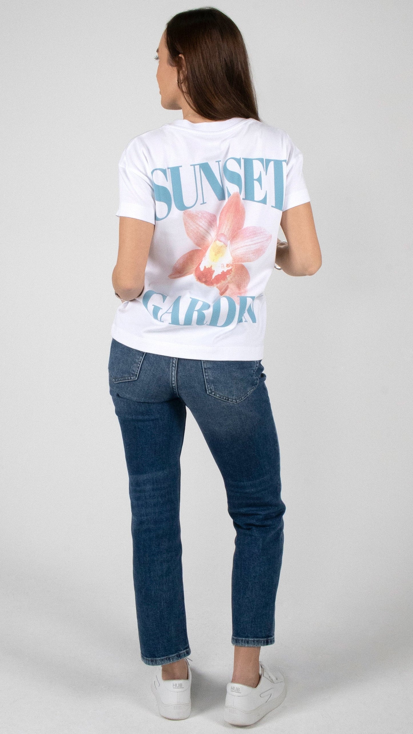 'SINA' CROPPED STRAIGHT LEG JEANS | BLUE DENIM